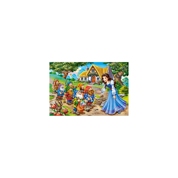 Puzzle Castorland - Snow White And The Seven Dwarfs, 40 Piese