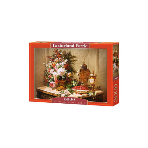Puzzle Castorland Tulips and other flowers 3000 piese