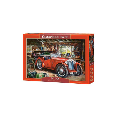 Puzzle Castorland - Vintage Garage, 1.000 piese