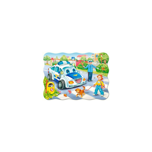 Puzzle Castorland - Way to School, 30 piese