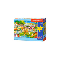 Puzzle Castorland - Zoo Visit, 60 piese