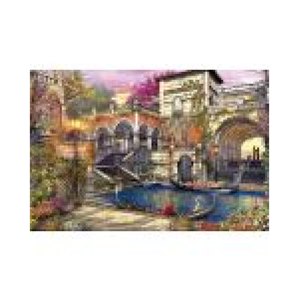 Puzzle Educa de 3000 piese - Romantica in Venetia, Dominic Davison