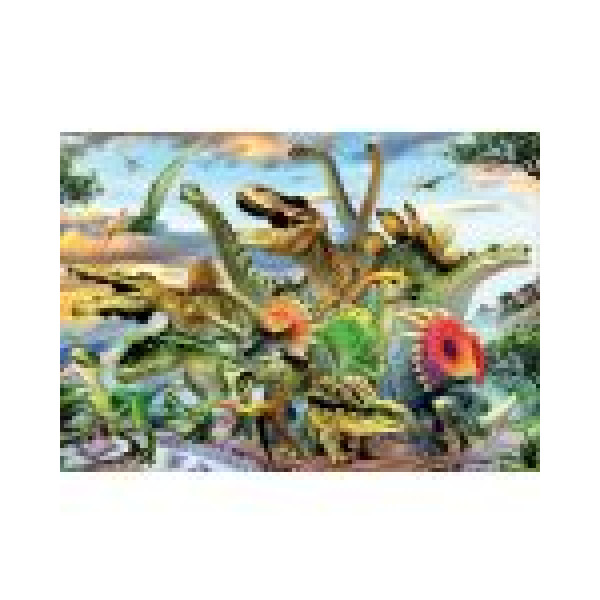 Puzzle Educa de 500 piese - Dinozauri