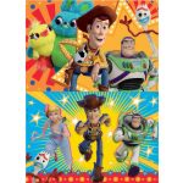 Puzzle Educa din 2 x 50 piese - Toy Story 4