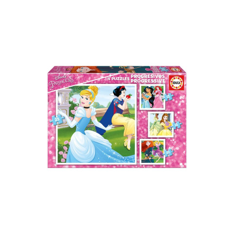 Puzzle Educa - Disney Princess, 12/16/20/25 piese