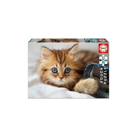 Puzzle Educa - Kitten, 200 piese