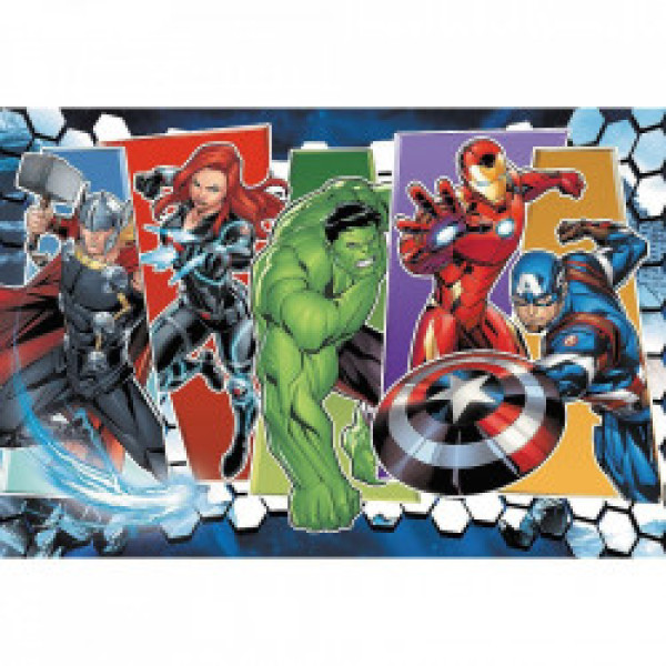 Puzzle 60 piese, Trefl, Invincibilii Avengers